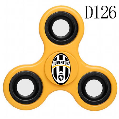 Juventus 3 Way Fidget Spinner D126-Yellow